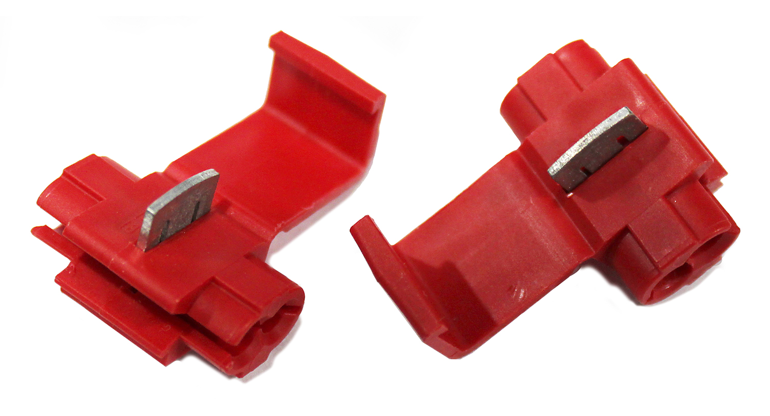 Scotchlok&reg; Instant Auto-Electric Connectors - 18-14/22-14 ga - Red